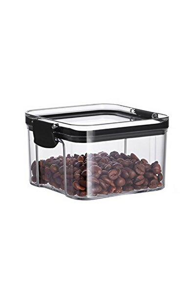 Flippy Plastic Container, Airtight, 460 ml, Transparent