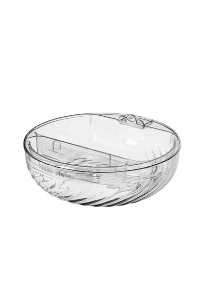 SOHO Double Layer Bowl, SOHO, for Fruits, Vegetables, Snacks, with Drainage L...