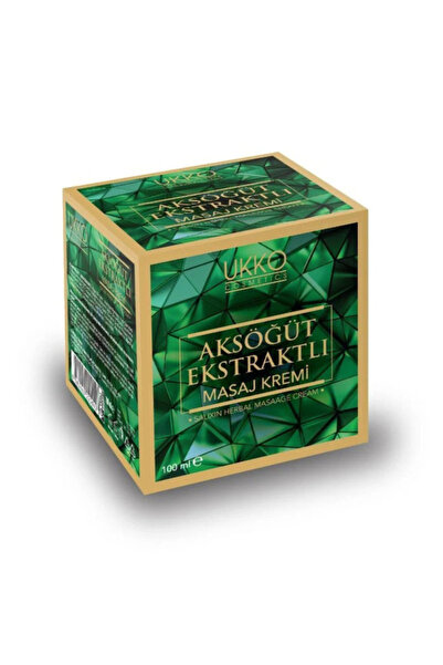 Ukko Cosmetics Aksöğüt Kremi Orijinal Bandrollü Aksöğüt Ekstraktlı Masaj Kremi 1 Adet 100 ML