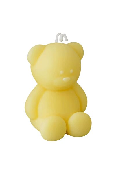 Flippy Scented Candle, Flippy, Teddy Bear Pattern, Yellow, Lime and Citrus Ar...