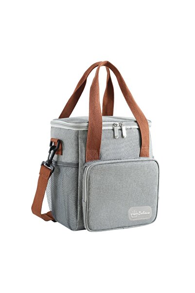 Flippy Thermal Insulated Bag, Flippy, Multifunctional, Grey, 25x22x15 cm