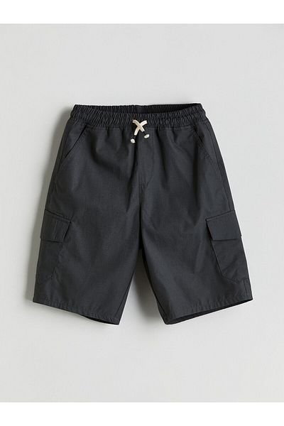 LC Waikiki Boys' Cargo Shorts with Elastic Waist
