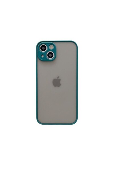 Flippy Carcasă de protecție compatibilă cu Apple iPhone 13 Mini Phantom TPU verde