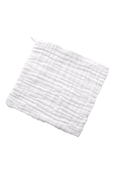 Flippy Απορροφητική πετσέτα, Flippy, Βαμβακερή, 6 στρώσεις, 30 x 30 cm, Λευκή