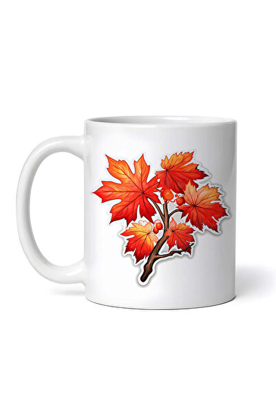 OEM Cană albă personalizată, Parfumul toamnei, Inovatix®. 330 ml