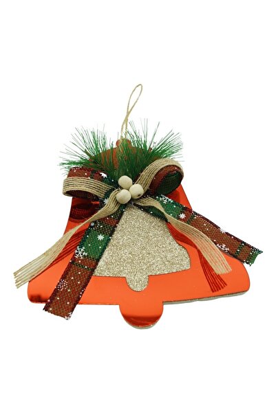 Bibilel Christmas tree ornament, Bibilel, Bell, Red, Glossy, 14x16 cm, Acrylic, Indoor/Outdoor