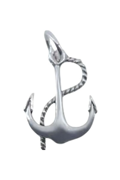 Jolie Silver Pandantiv din argint 925, model ancoră, 22 x 14 mm, 0.9 g