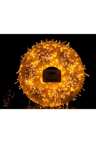 Flippy Instalație liniară de Crăciun, sârmă transparentă, 50 m, alb cald, 2000 LED-uri,