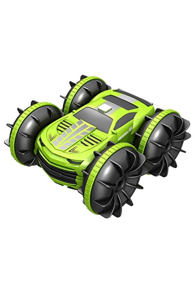 Flippy 2.4G remote control car, 360 spin, off road, green,