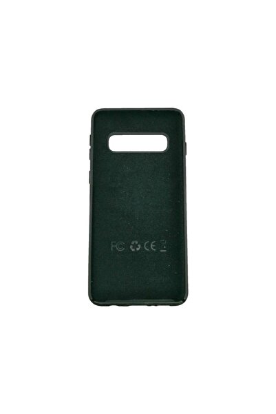 Samsung Carcasă din silicon pentru Galaxy S10 Plus - Neagră