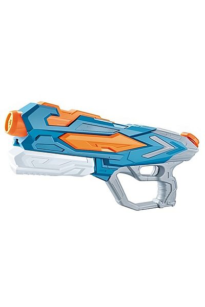 Flippy Water Blaster for Kids, Tank, For Pool/Beach, Flippy, 6 years+, Blue, 4 Nozzles, 900ML