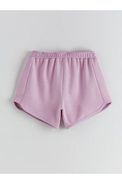 LC Waikiki Basic Elastic Waist Girl's Shorts