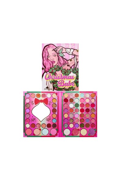 The Hub Set machiaj Kevin&Coco, 72 culori, paletă farduri, iluminatoare, blus...