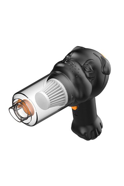 Flippy Aspirator auto fără fir, Flippy, 120W, 2 viteze, aspirare umedă/uscată, negru