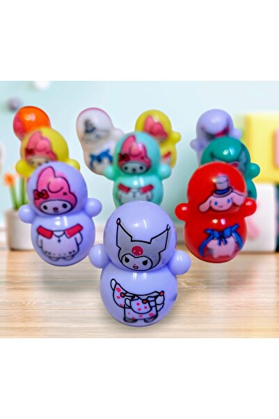 izmir yazici servis Kuromi Figürlü Mini Boy Hacı Yatmaz 10 Lu 4 Cm. Set Karne...