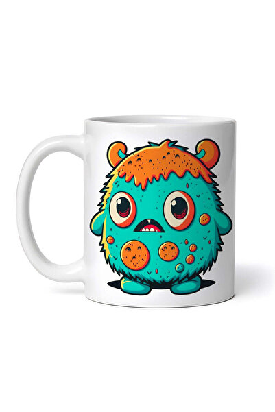 OEM Cană albă personalizată, Sweet Monster, Inovatix®. 330 ml