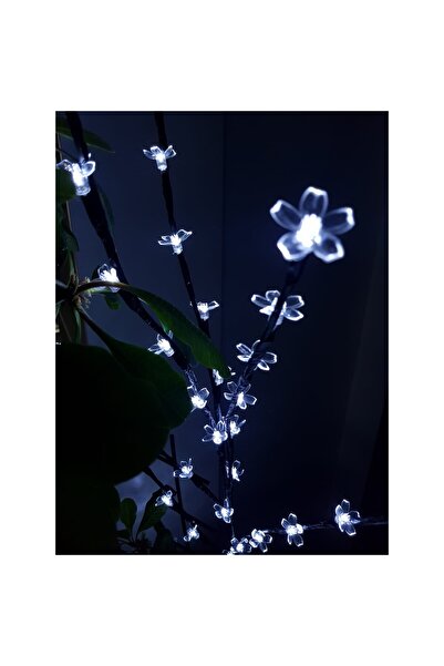 Flippy Lumină decorativă cu crenguță, alimentată cu baterii, 72 LED-uri, flor...