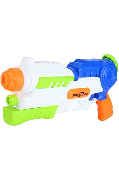 Flippy Water Blaster for Kids, Tank, For Pool/Beach, Flippy, 6 years+, Blue/Multicolor, 1000ML