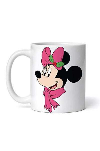 OEM Cană albă personalizată, frumoasa Minnie Mouse, Inovatix®. 330 ml