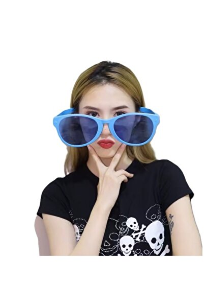 Flippy Ochelari de costum supradimensionat , plastic, 26 x 9 cm, albaștri