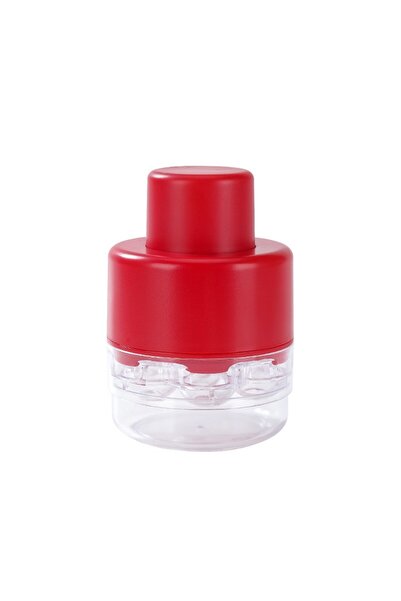 Flippy Flippy Cherry Pitter, Manual, 7 Holes, 13 x 9.2 cm, ABS, Red