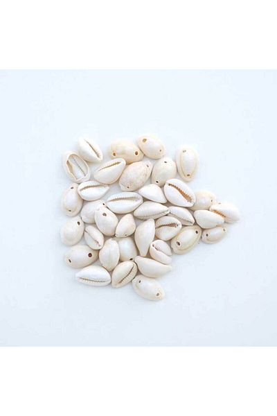 yiğit aksesuar 100Pcs Seashell Double Hole