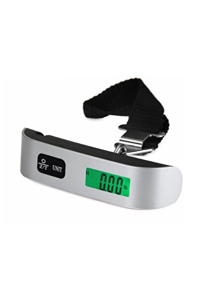 Flippy Cântar digital portabil pentru bagaje cu curea, 50 kg, funcție de tară...