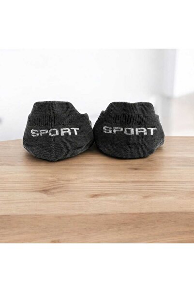 HAYEL 3 чифта черни висококачествени мъжки спортни чорапи, безшевни