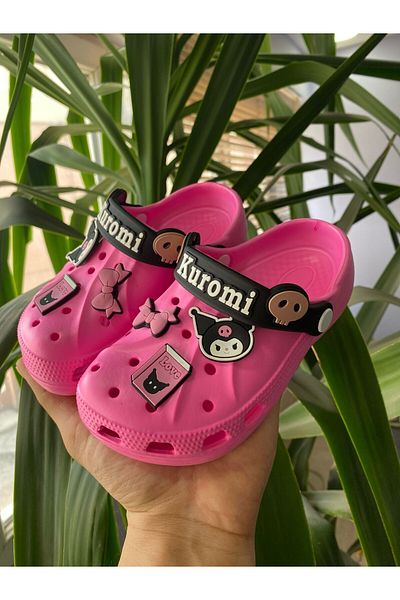 STARYOU STORE Kuromi Slippers Eva Sole Non-Slip Sole