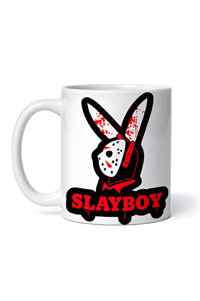 OEM Cană albă personalizată, Michael Myers Slayboy, INOVATIX®. 330 ml
