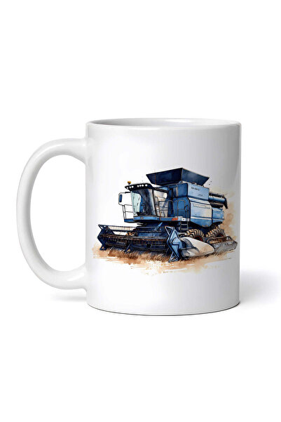 OEM Cană albă personalizată, Eric Agricultural Machine, Inovatix®. 330 ml