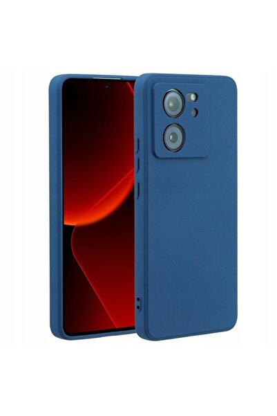 Flippy Husa Protectie, Flippy, pentru Xiaomi Redmi 13T, Liquid Silicone, Microfibra, Wireless, Albastru