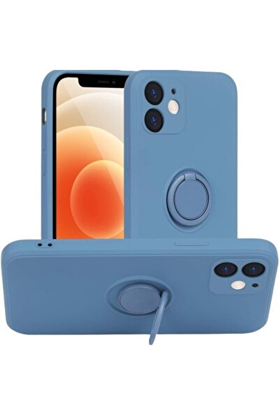 Flippy Protective case compatible with Huawei P40 Lite Liquid Silicone Ring L...