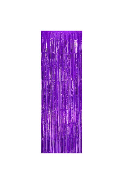 Flippy Fringe Curtain, Flippy, Party Decor, for Photo Background, Colorful, Size 100x200 cm, Light Purple