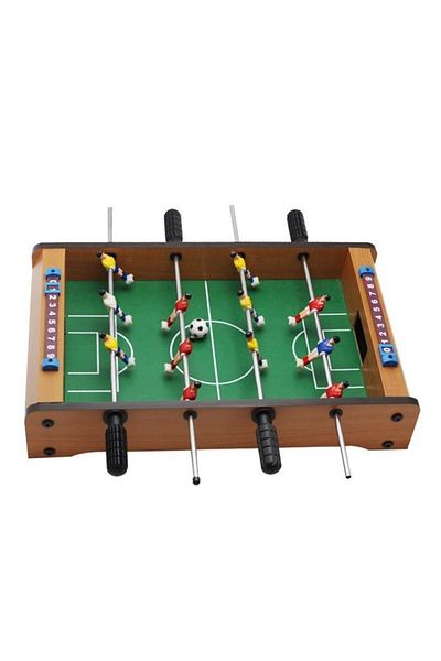 OEM Soccer table with field and 12 players with scoreboard, made of metal, wood and ABS
