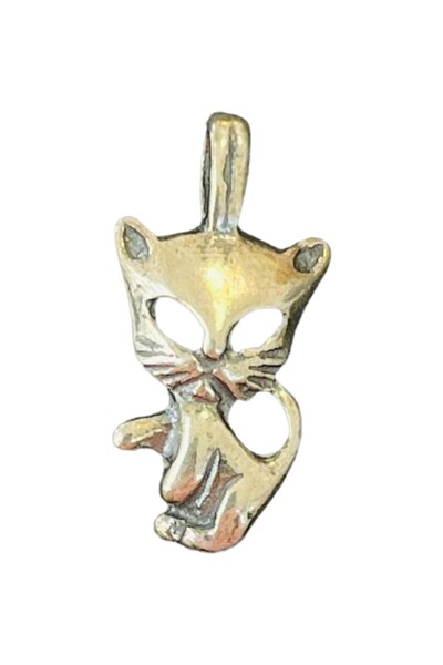 Jolie Silver Pandantiv din argint 925 Jolie Silver, model pisică, 20 x 10 mm, 1.3 g