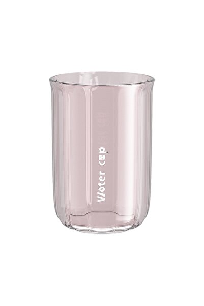 Flippy Flippy Toothbrush Rinse Cup, 200 ml, 10.4 x 7.3 cm, Transparent Pink