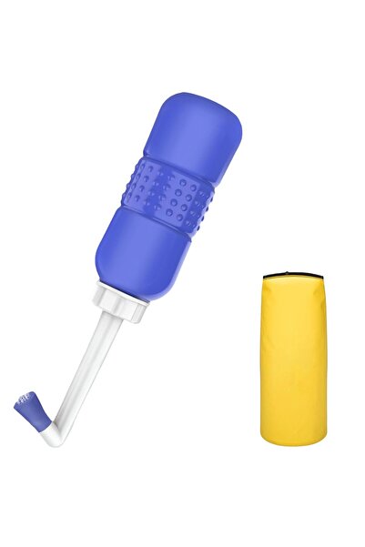 Flippy Portable Bidet for Intimate Hygiene, Postpartum/Postoperative, 450 ml, with Cap and Yellow Ca