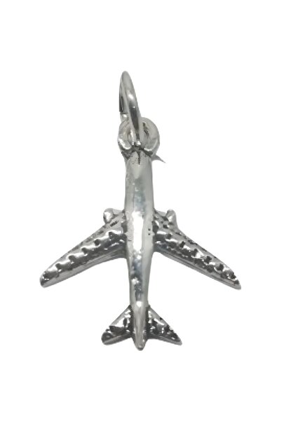 Jolie Silver Pandantiv din Argint 925, Avion Pasageri