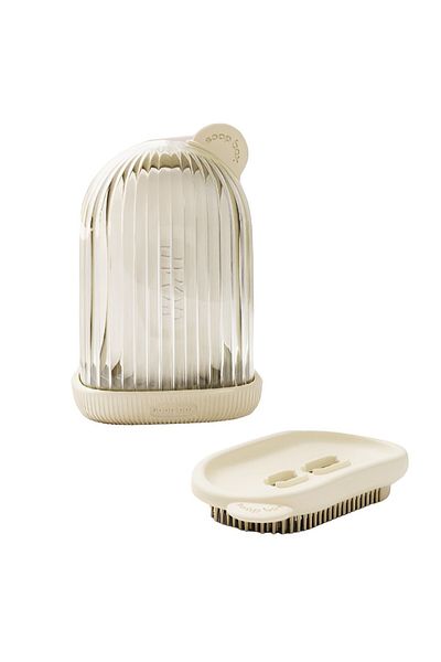 OEM Travel Soap Dish, Soap Holder with Drain, Container with Lid D