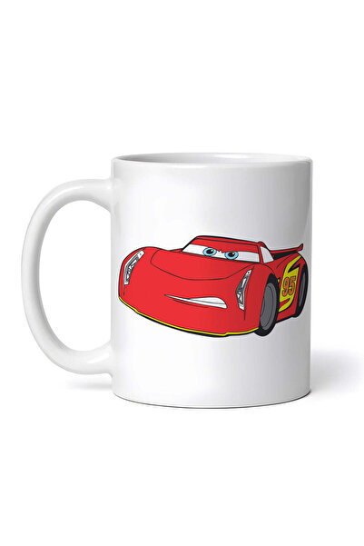 OEM Cană albă personalizată, Mașină de curse cu emoții, INOVATIX®. 330ml