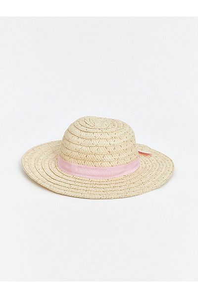 LC Waikiki Girl Baby Straw Fedora Hat