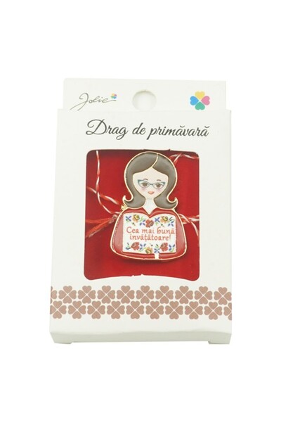 Flippy Brosa Mica in Cutie Jolie model Cea Mai Buna Invatatoare