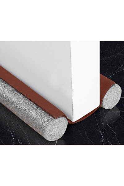 Flippy Door Sealing Strip Flippy, Anti-Draught, Soundproof, Dustproof, Door Stop, 90 cm, Brown