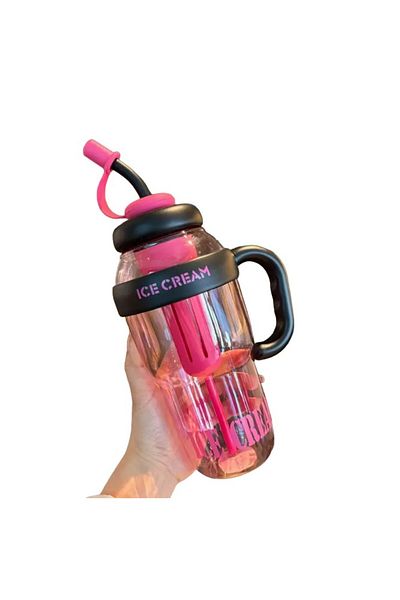 OEM Water Bottle, Thermal, 6 Hour Keeps, 1400 mL, with Straw and Lid, PP and Silicone, with