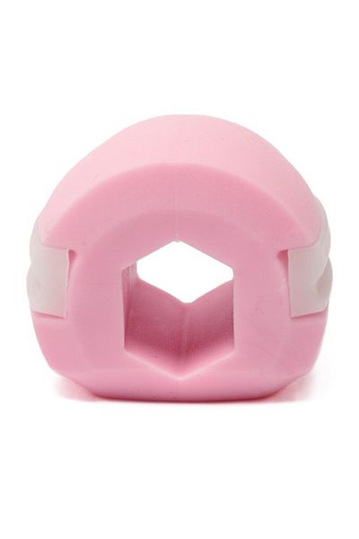 Flippy Dispozitiv de tonifiere facială din silicon, corecție maxilar/maxilar, roz