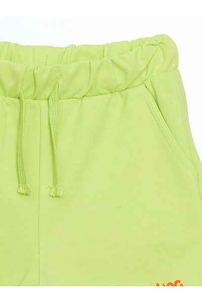 LC Waikiki Elastic Waist Printed Baby Boy Shorts