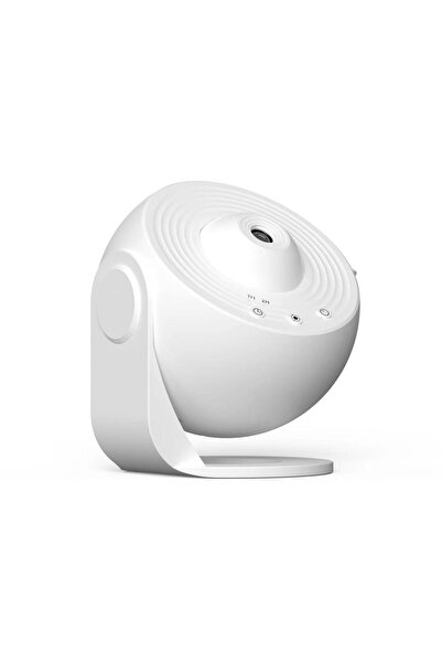 Flippy Galaxy Projector Lamp - Starry Sky, Globe Model, 10W, USB, 15x15 cm, White