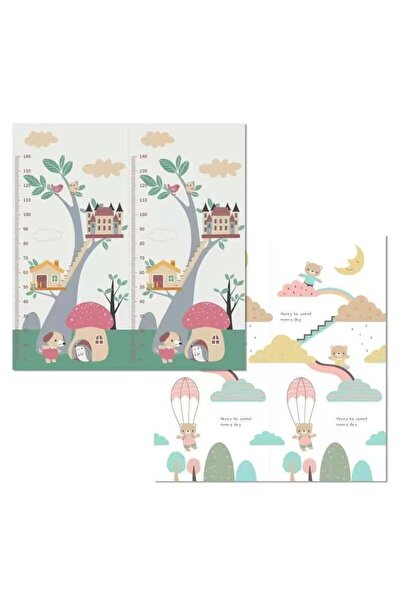 dalip Double-sided Children's Play Mat, Teddy/Dogs, XPE+PE, Waterproof, Non-slip, 150x200x1.5cm