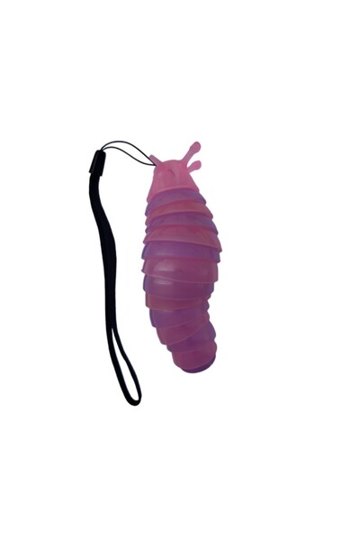 Flippy Jucărie senzorială antistres, Flippy, jucării Fidget, omidă curcubeu, ...